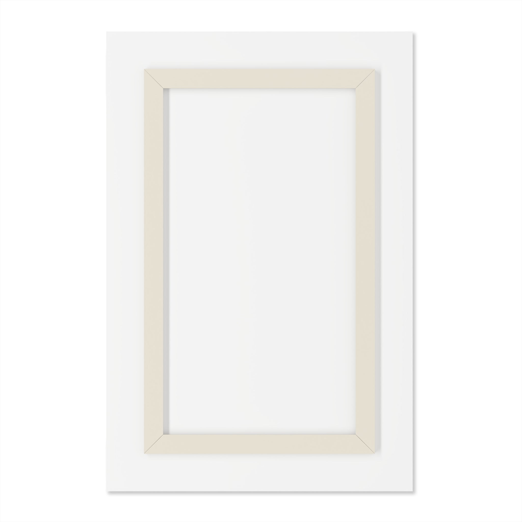 Gilded Poinsettia Mosaic Acrylic Print - Vintage Floral Mosaic Wall Art (French Cleat Hanging)