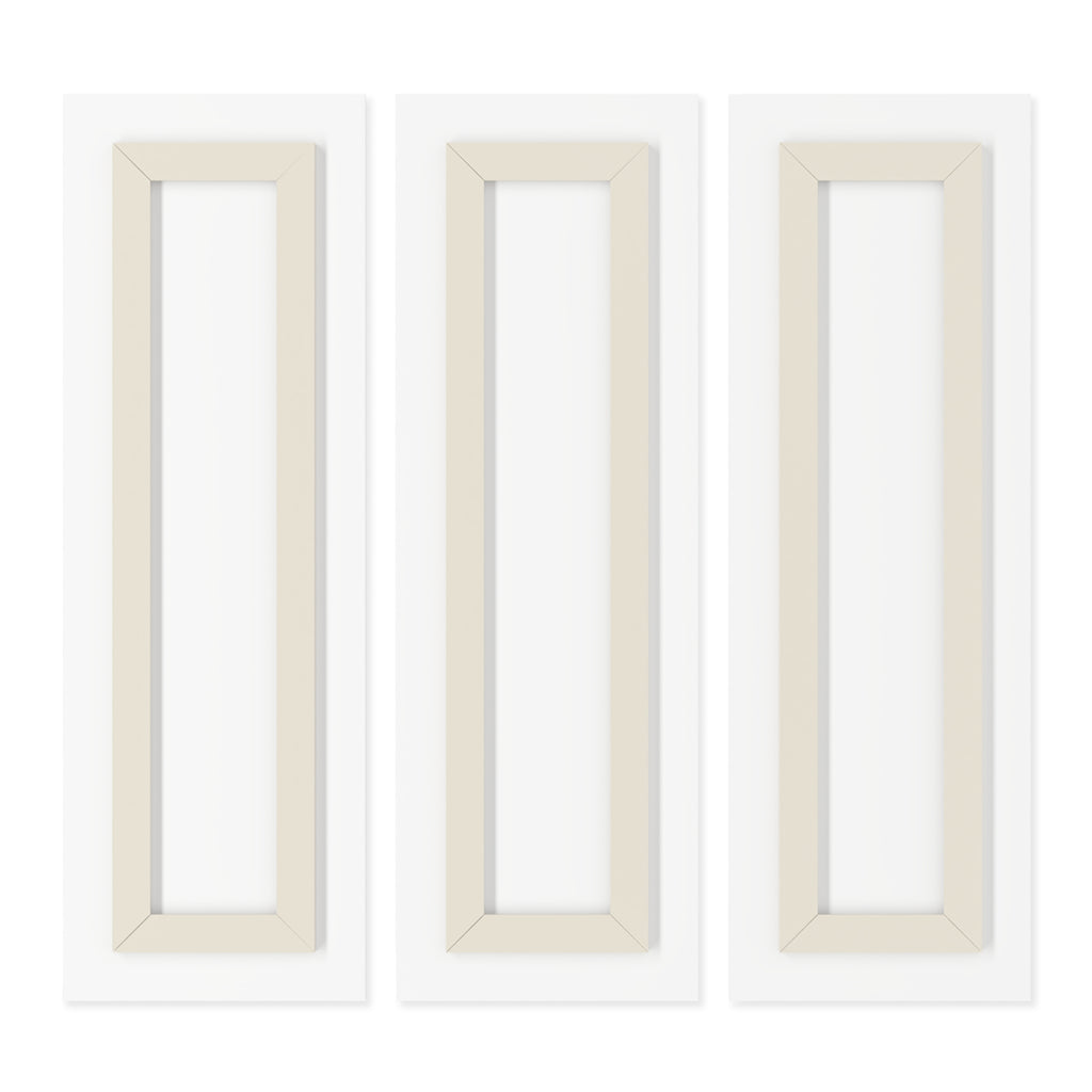 Elegant Red & Gold Geometric Triptych – Luxury Acrylic Wall Art