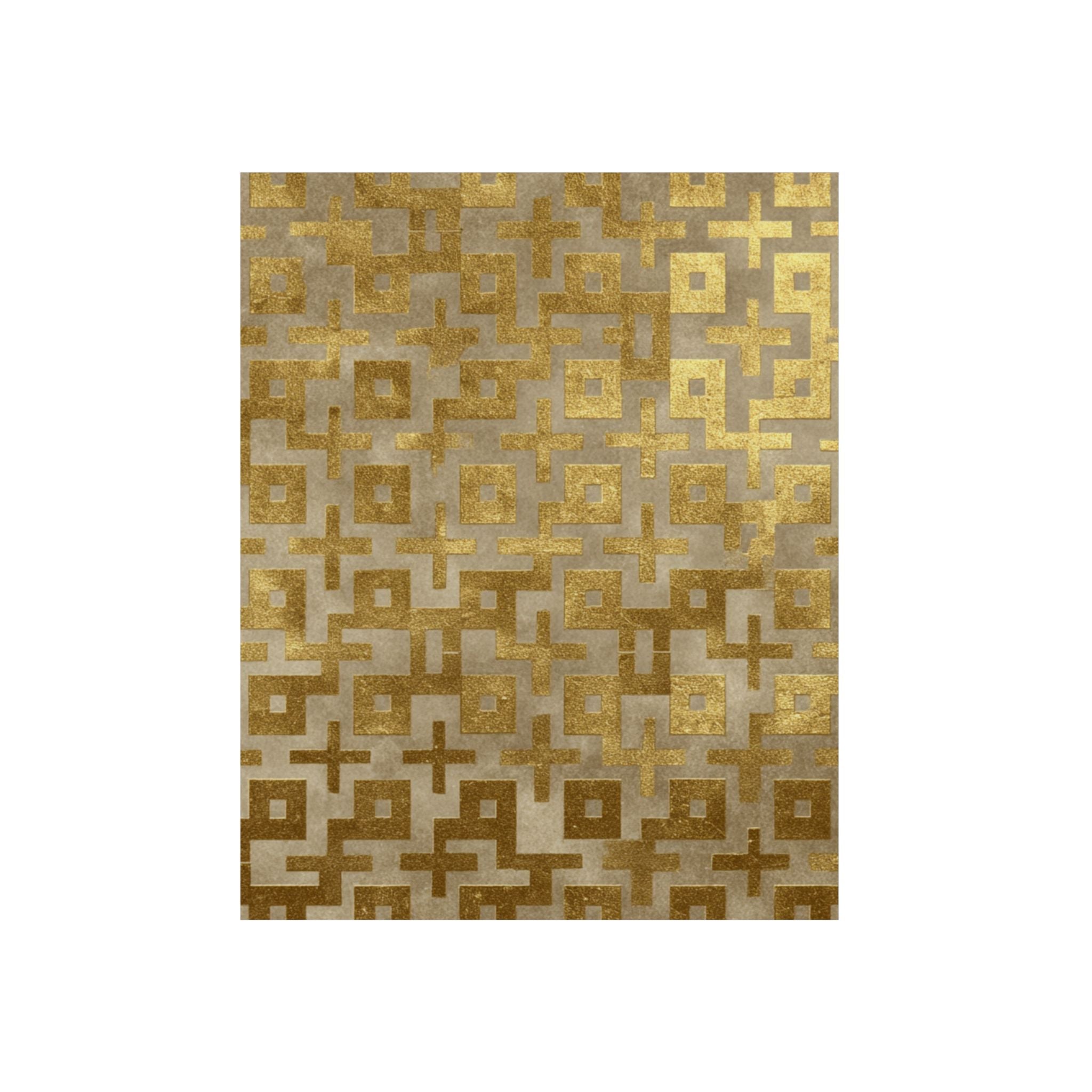 Gold Geometry Aluminum Composite Panels