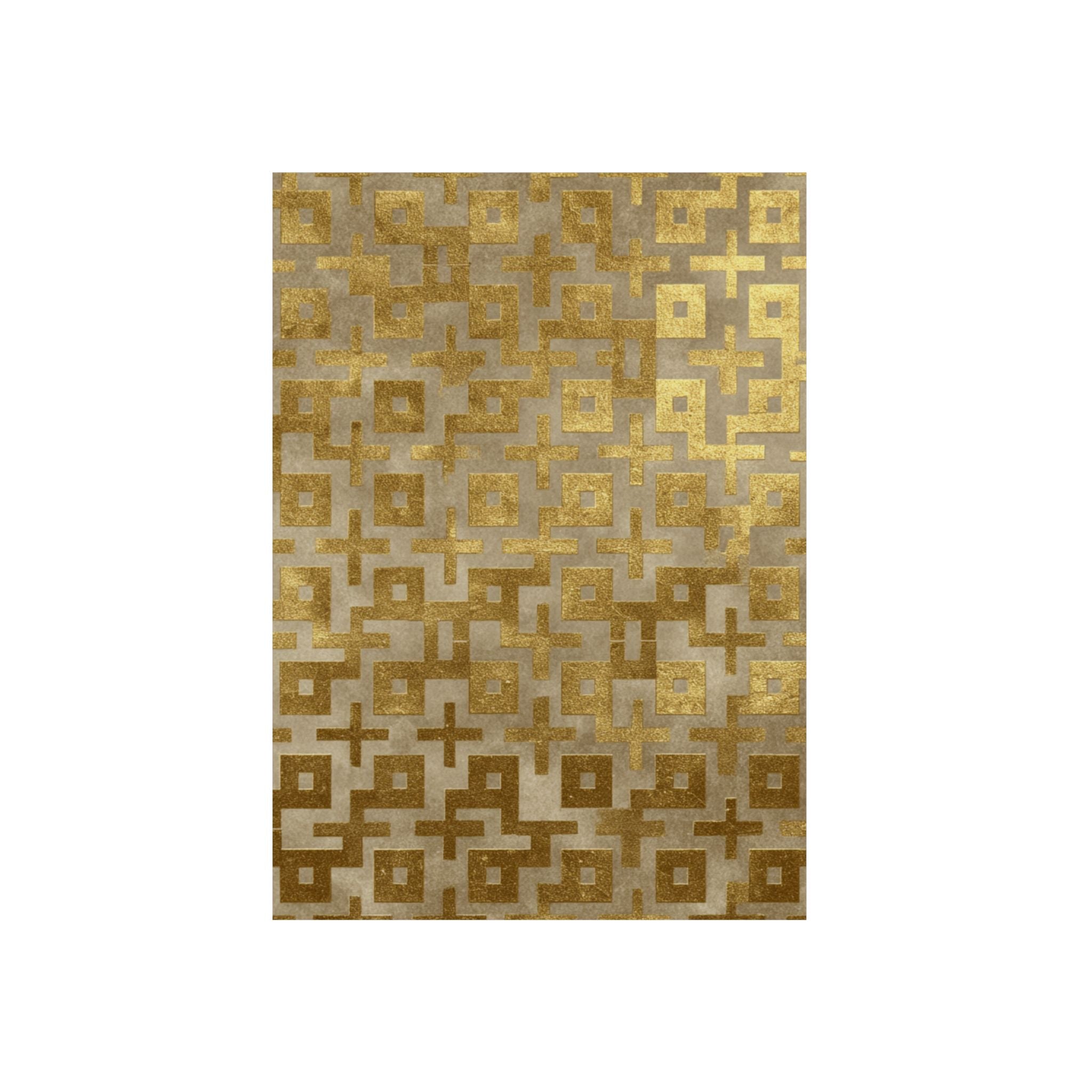 Gold Geometry Aluminum Composite Panels